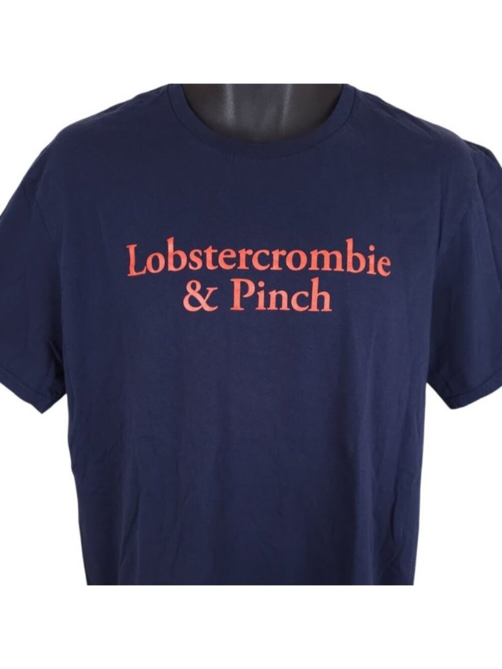 Maine Lobster T Shirt Mens Size Large Blue Lobstercrombie & Fitch Destination